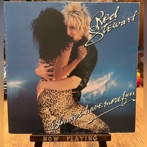 Rod Stewart 'Blondes Have More Fun' Vinyl Record - LP is in great condition